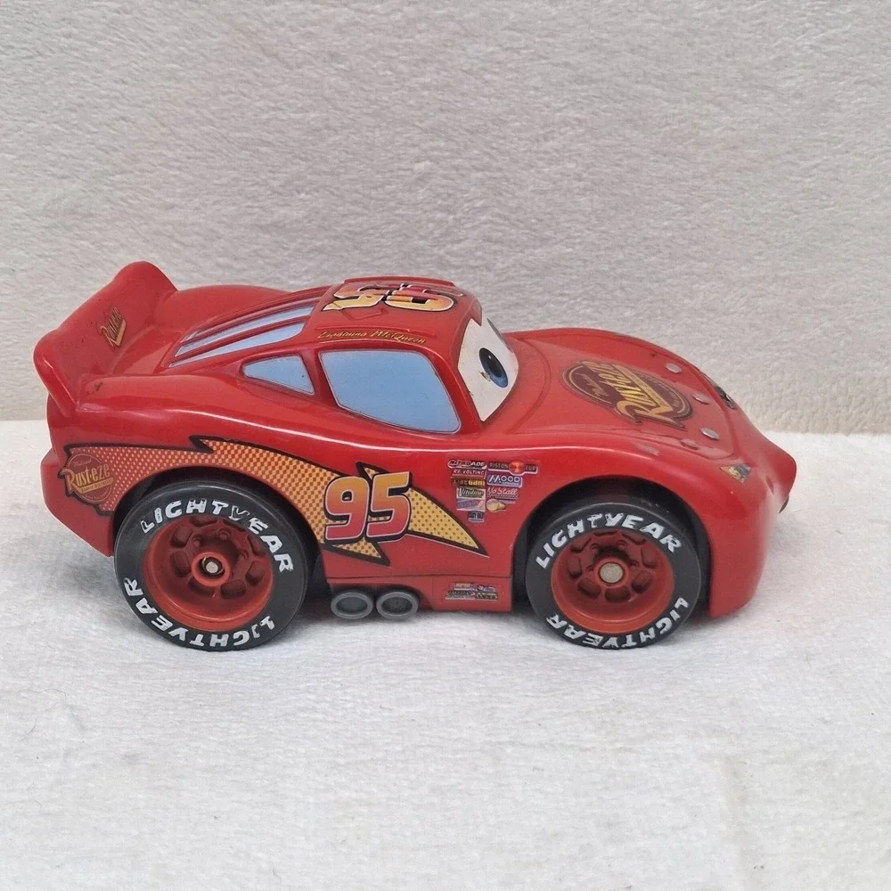 Lightning Mcqueen Shake N Go Tongue Out Rare Disney Pixar Cars Vtg 2005 Tested